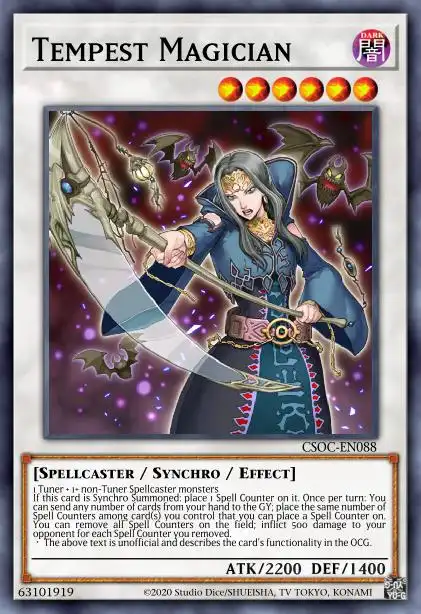 Edison Rulings for Tempest Magician
